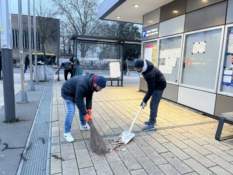 Majlis  Gießen: Neujahrsputz