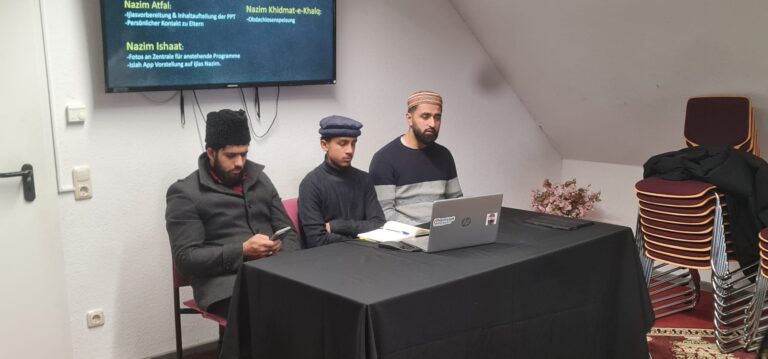 Majlis Rüsselsheim Süd: Amla Meeting