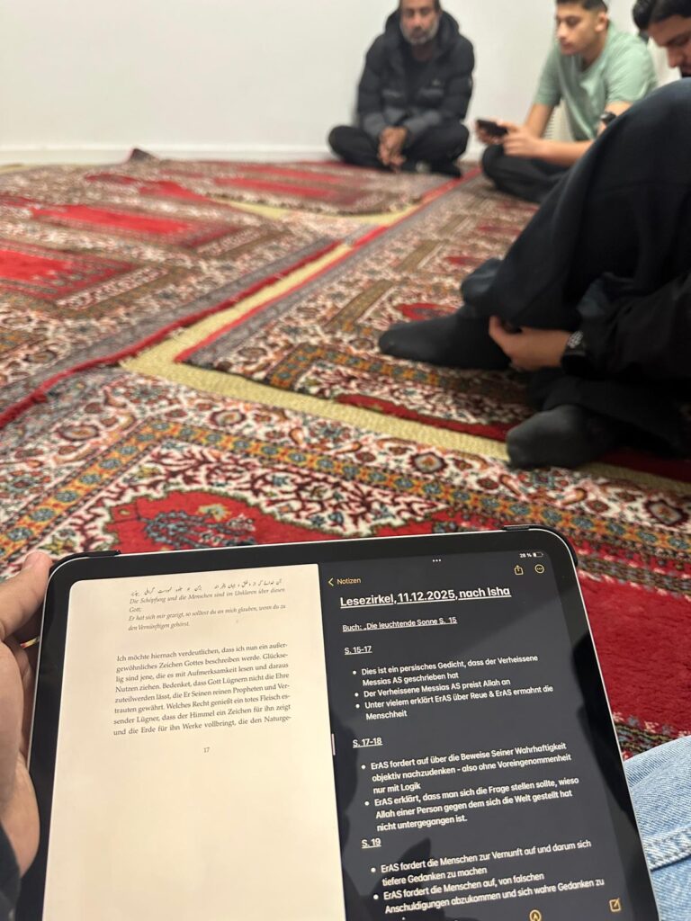 Majlis Rüsselsheim Süd: Lesezirkel